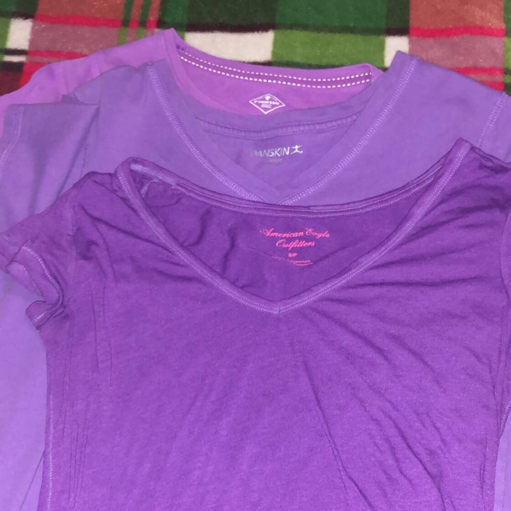 group of tee shirts